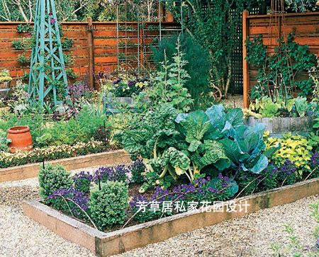 成都別墅花園設計_4種打造花園式菜園的絕妙方法