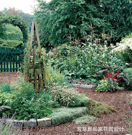 成都別墅花園設計_4種打造花園式菜園的絕妙方法